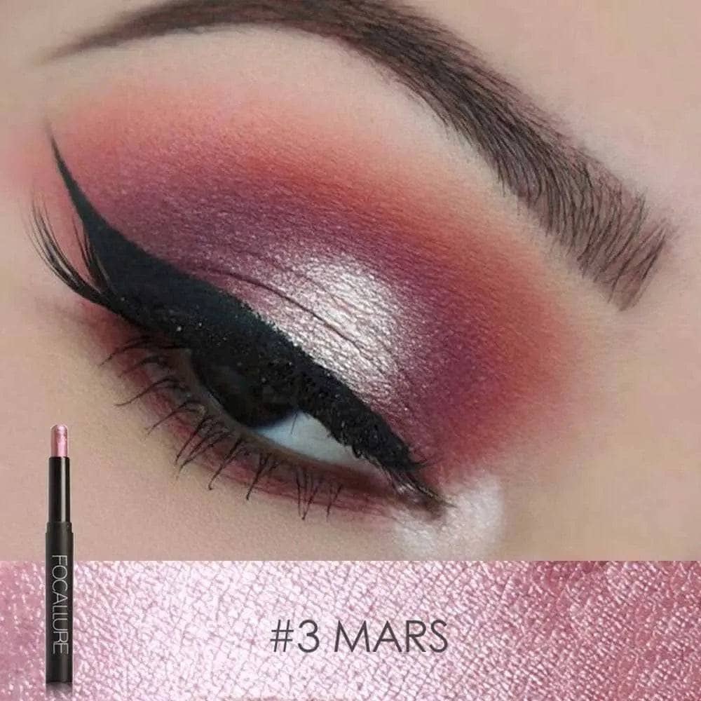 FOCALLURE EYESHADOW PENCIL FA38 03 MARS - METALLIC PINK NEW IN BOX
